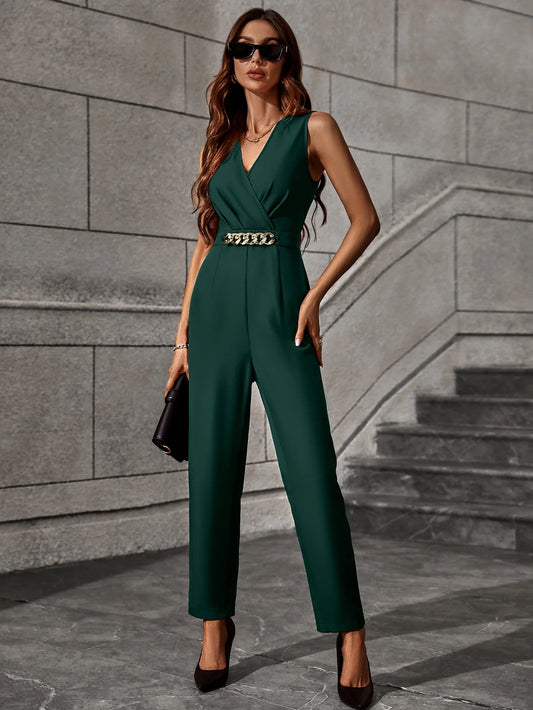 Emerald Chic Jumpsuit